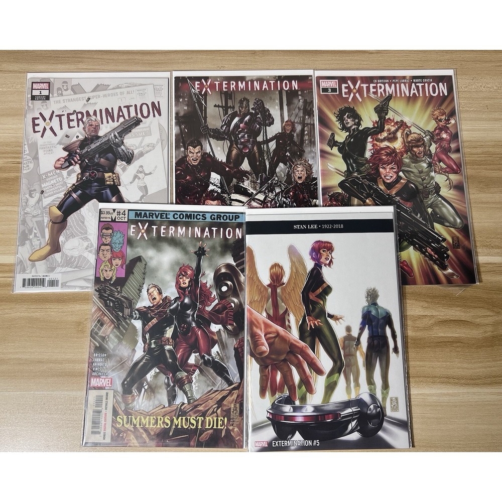 Extermination 1-5 Marvel 2018
